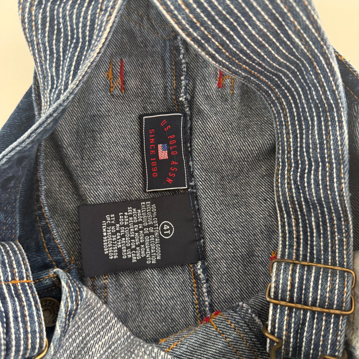 Y2K US Polo Shortalls (4T)