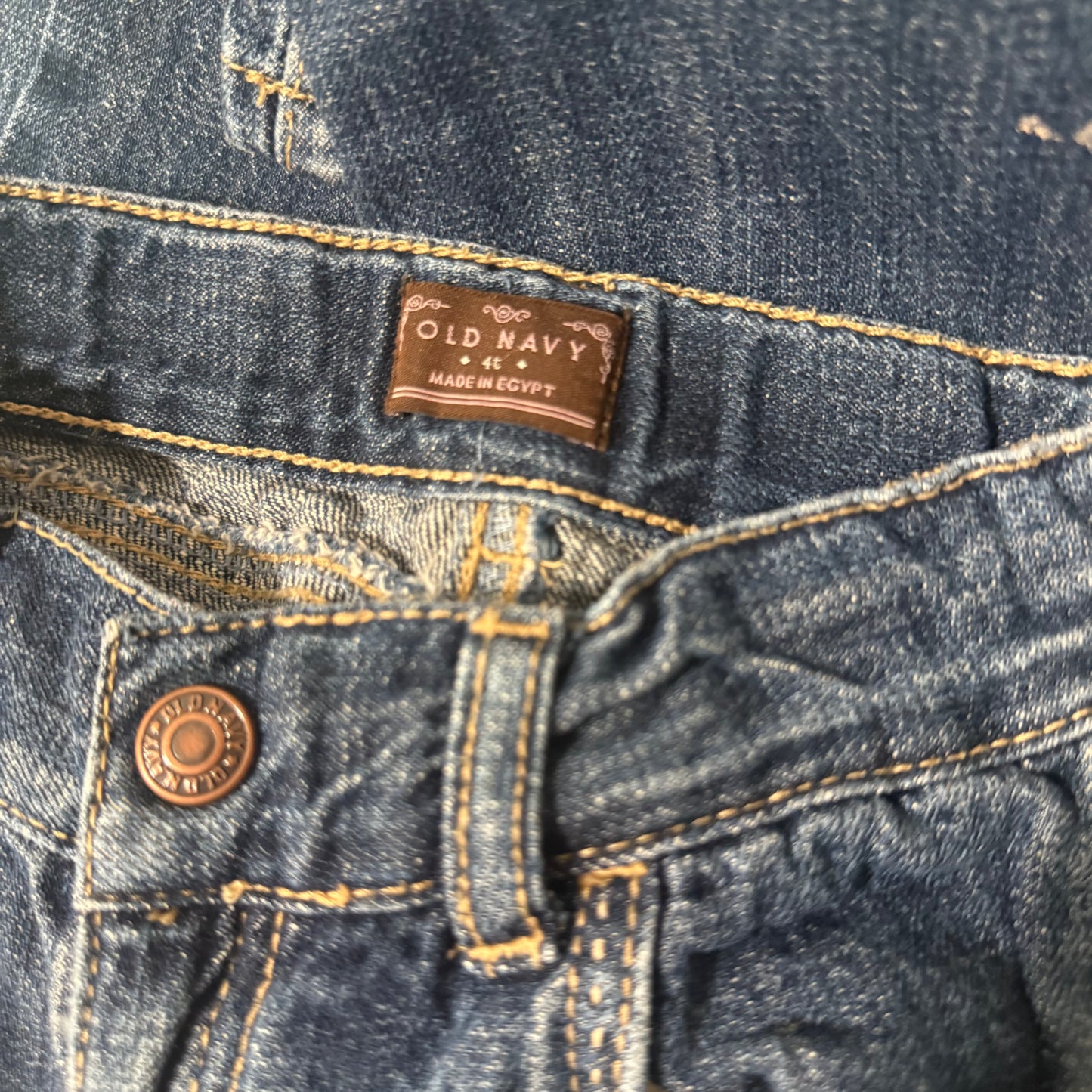 Y2K Old Navy Heart Jeans (4T)