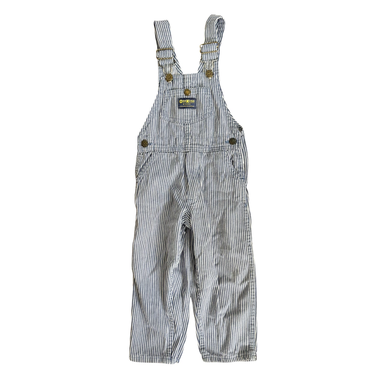 90s Osh Kosh Stripe Overalls