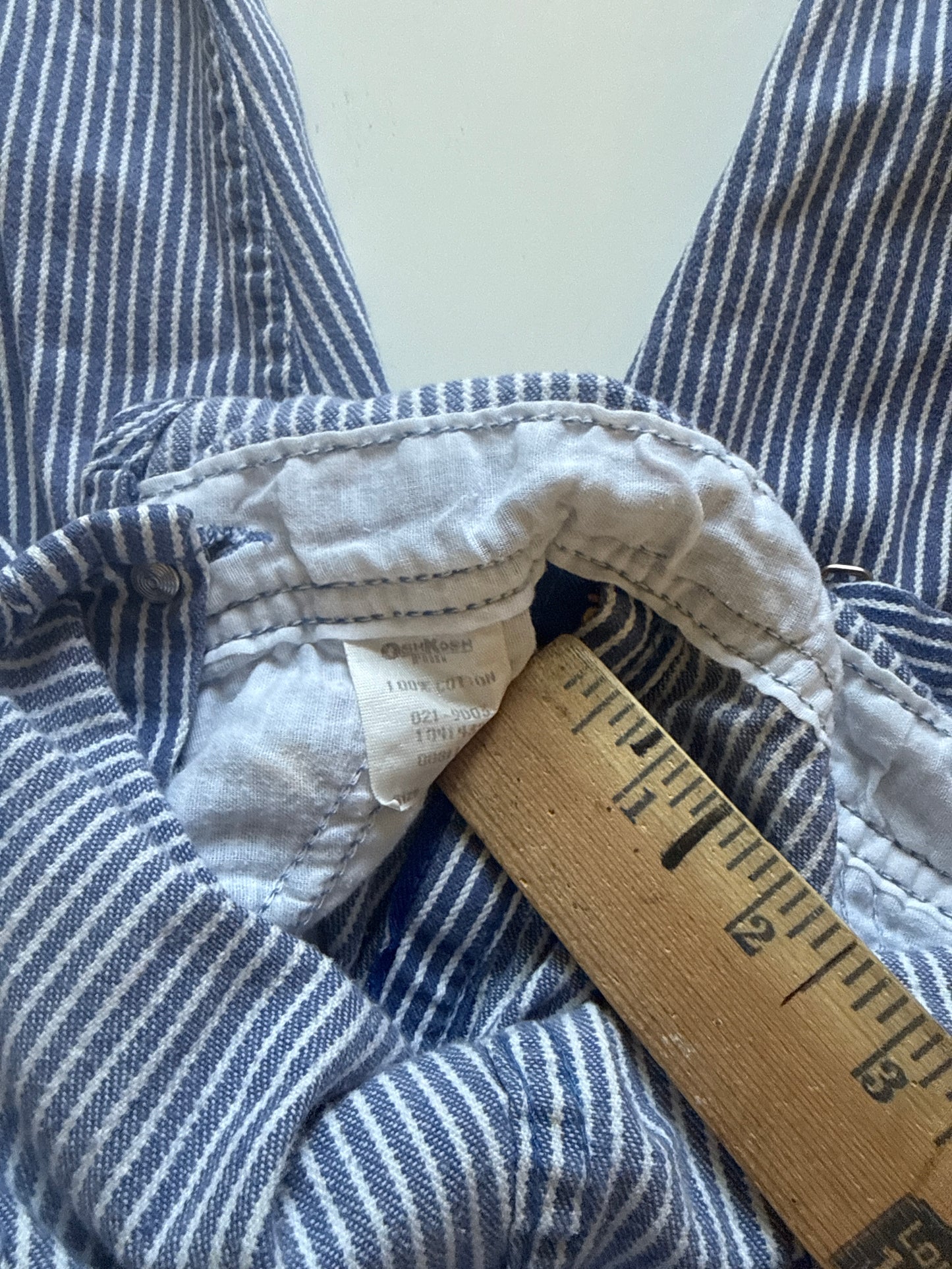 90s Osh Kosh Stripe Overalls