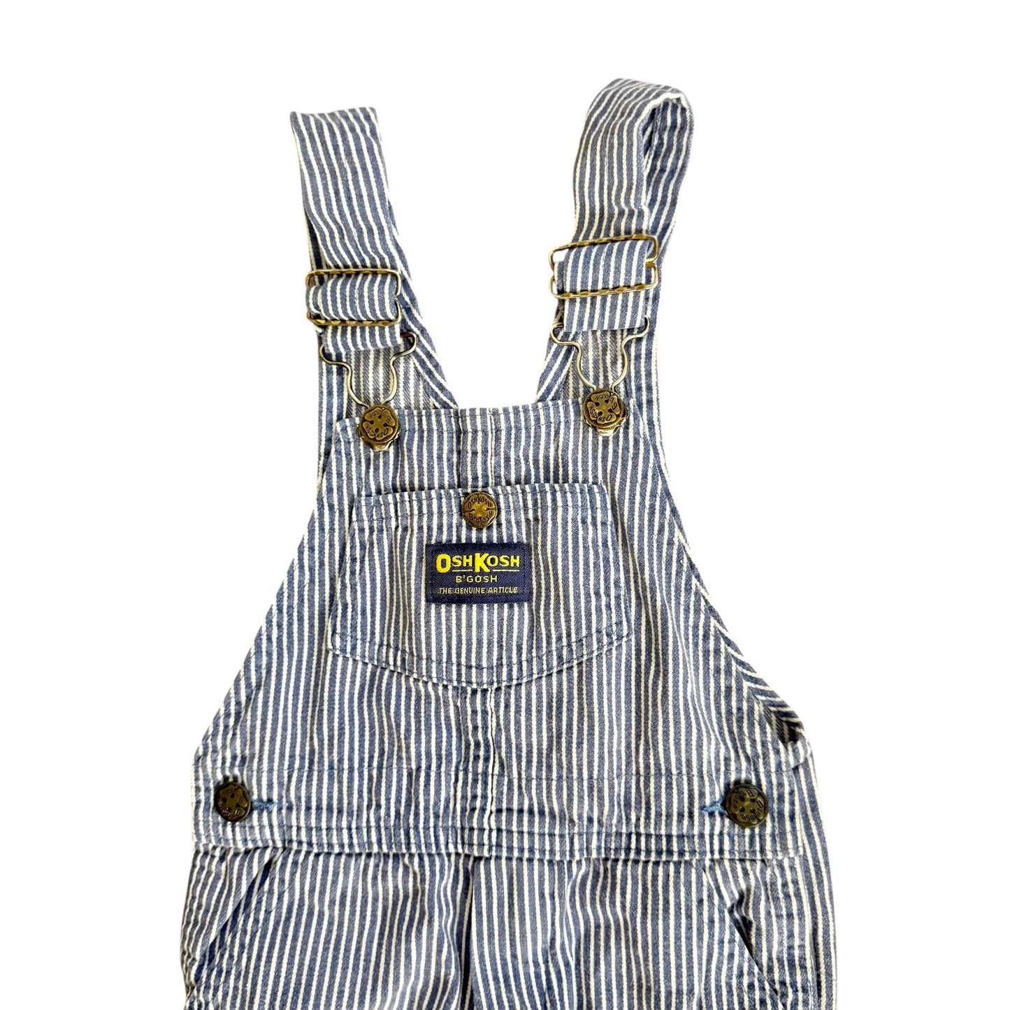 90s Osh Kosh Stripe Overalls