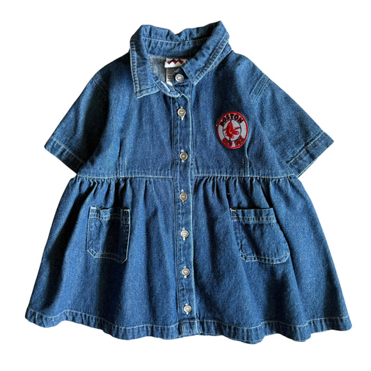 90s Red Sox Dress (24M)