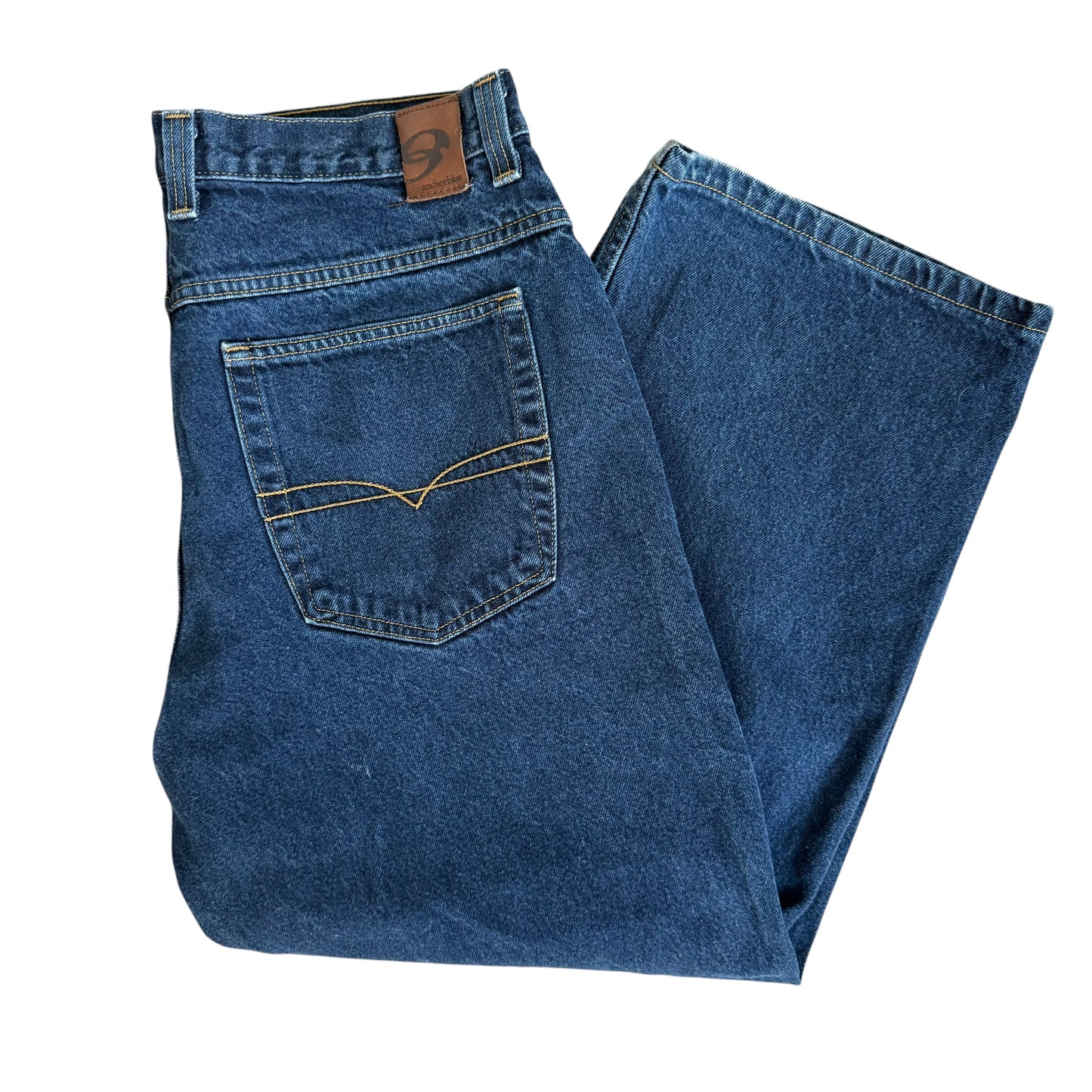 Y2K Anchor Blue Baggy (38)