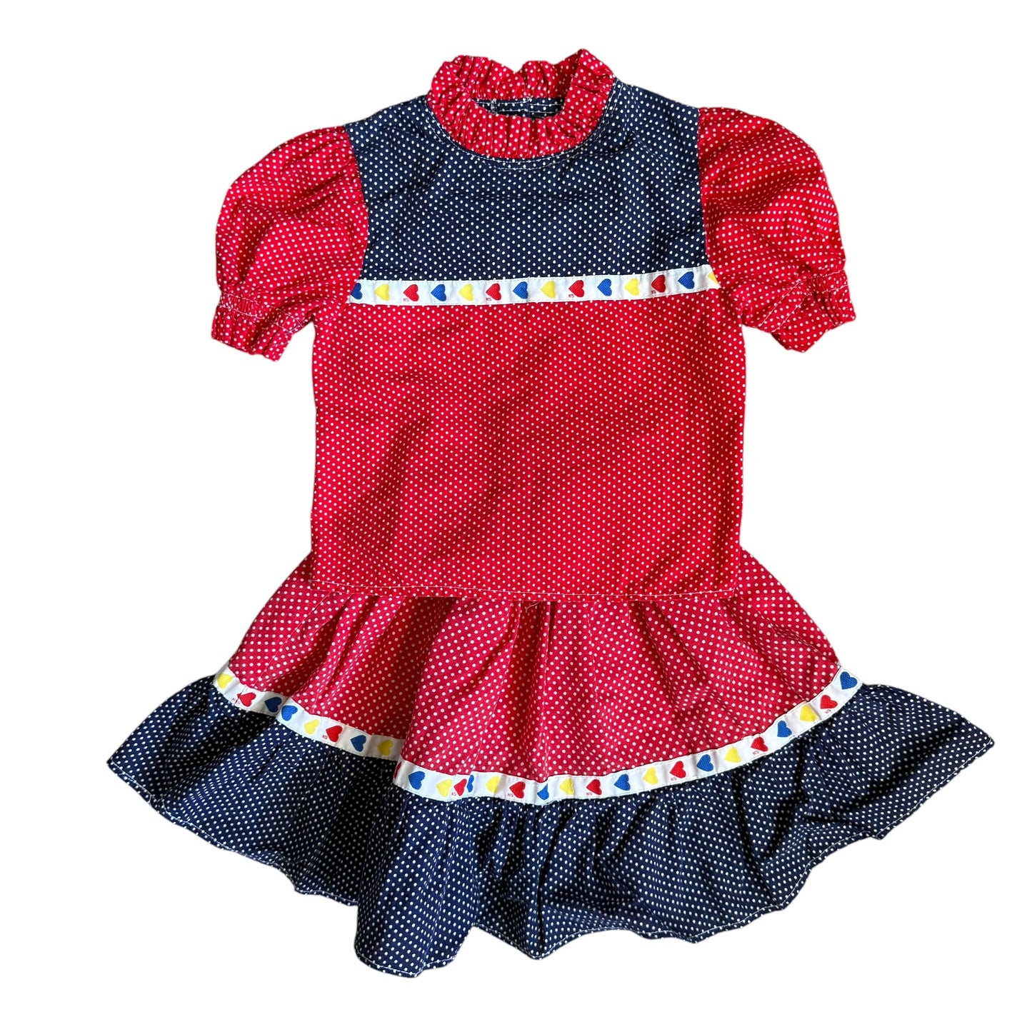 90s Heart Top & Skirt Set (12M)