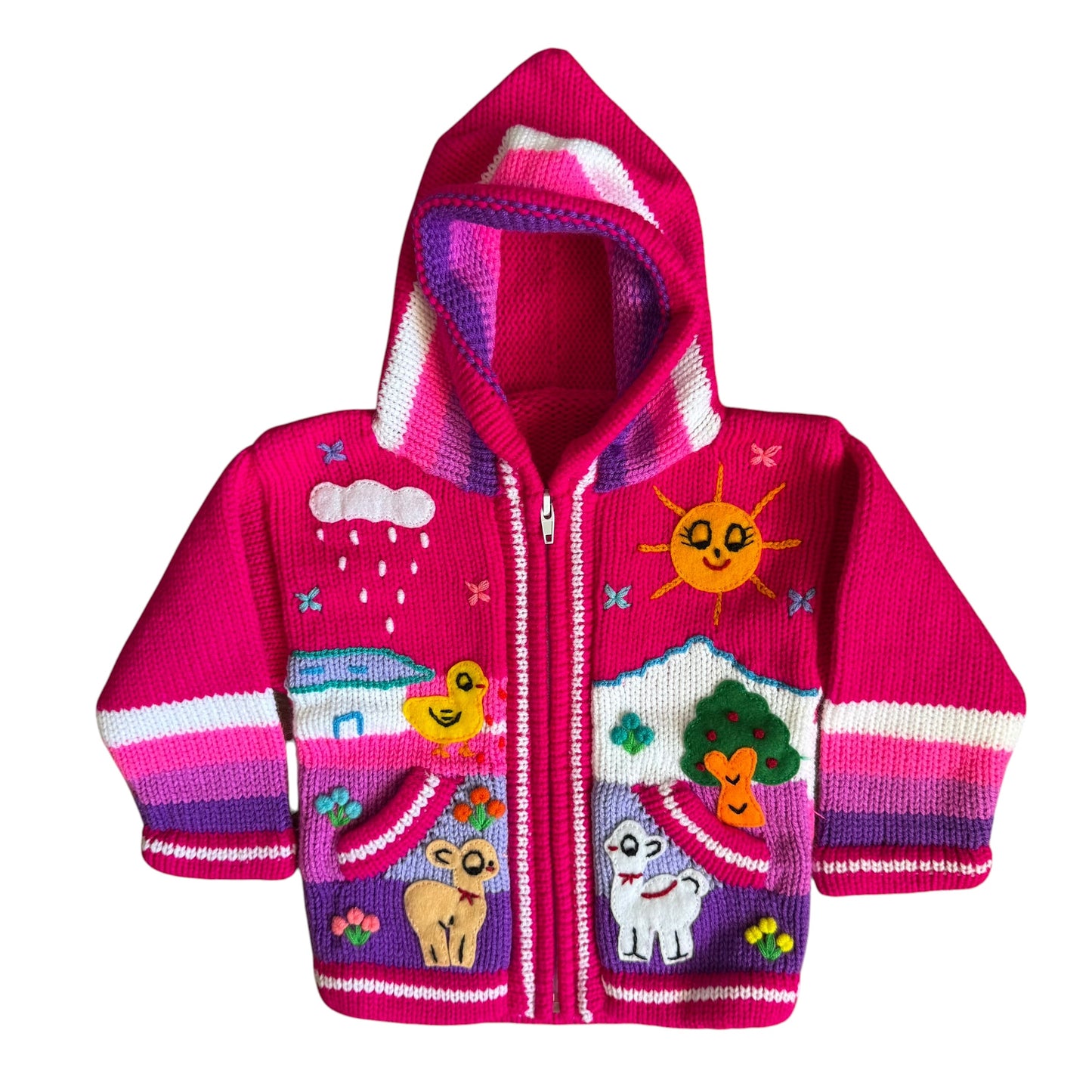 90s Knit Hoodie (12M)