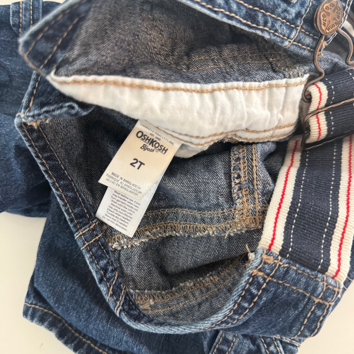 Y2K Osh Kosh Shortalls (2T)