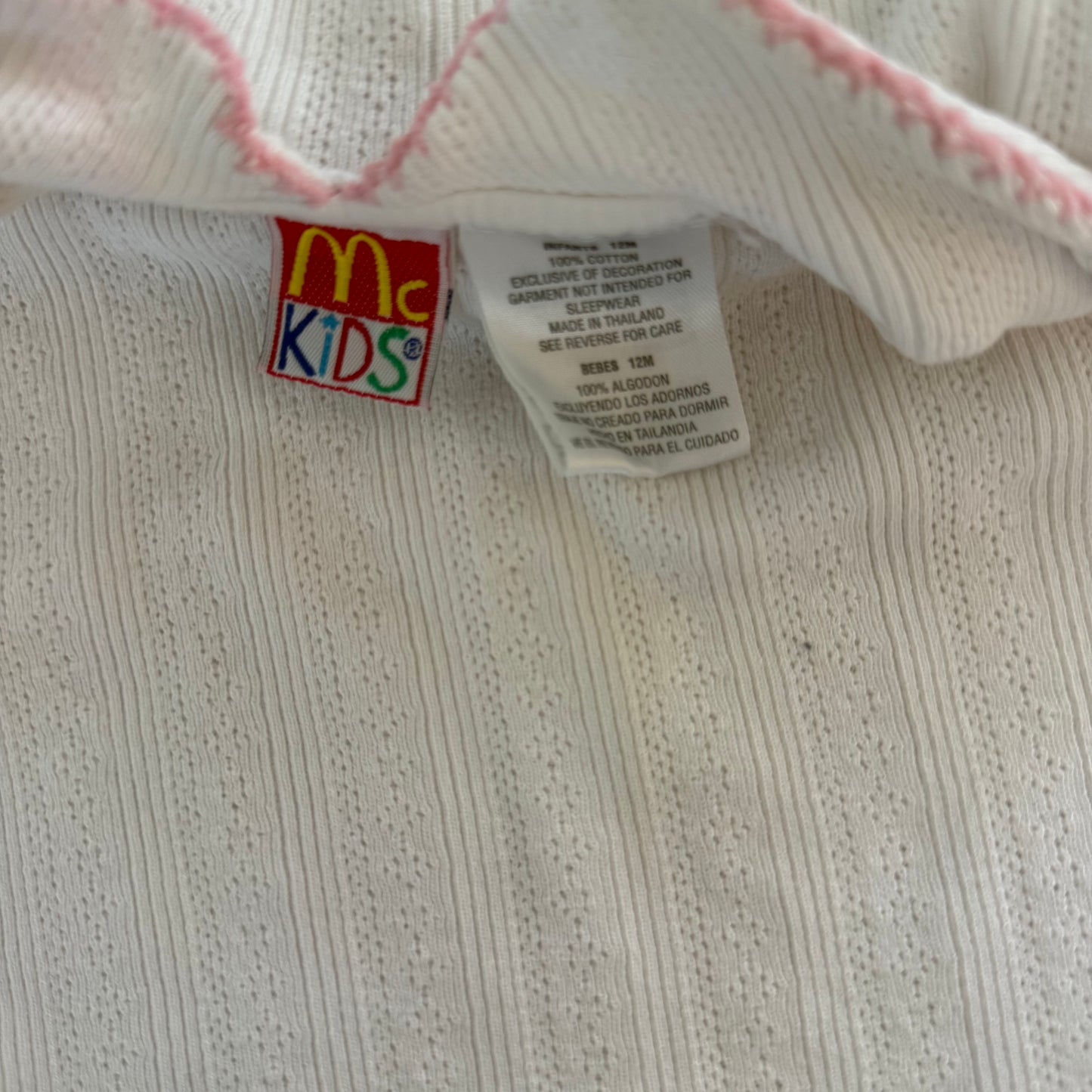 90s Mckids Romper (12M)