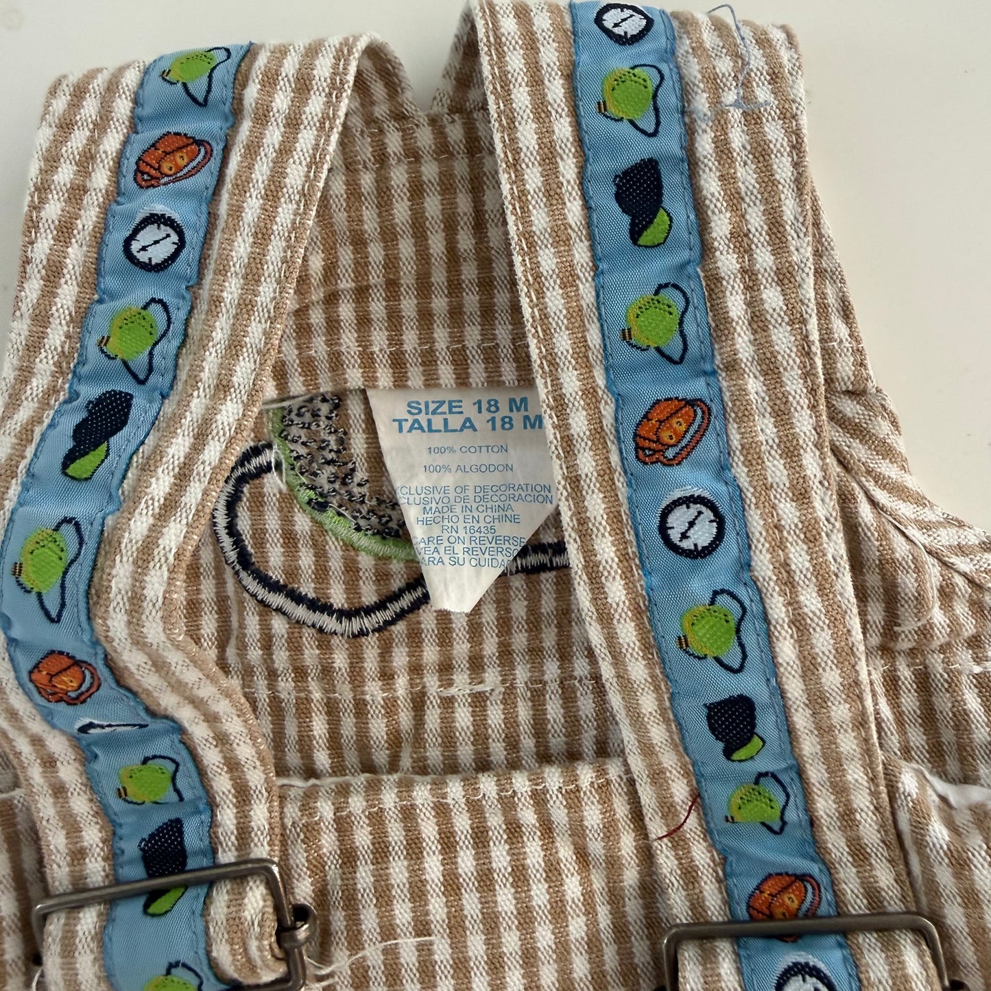 90s Bear Shortalls (18M)