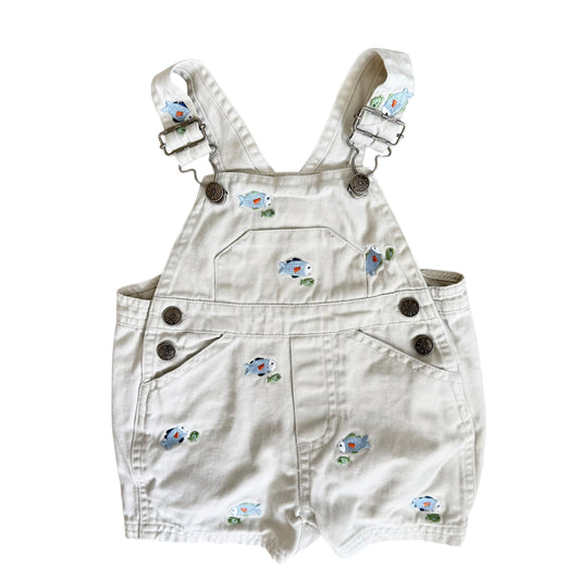 Y2K Fish Shortalls (6-9M)