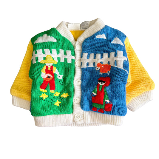 90s Farm Color Block (12M)