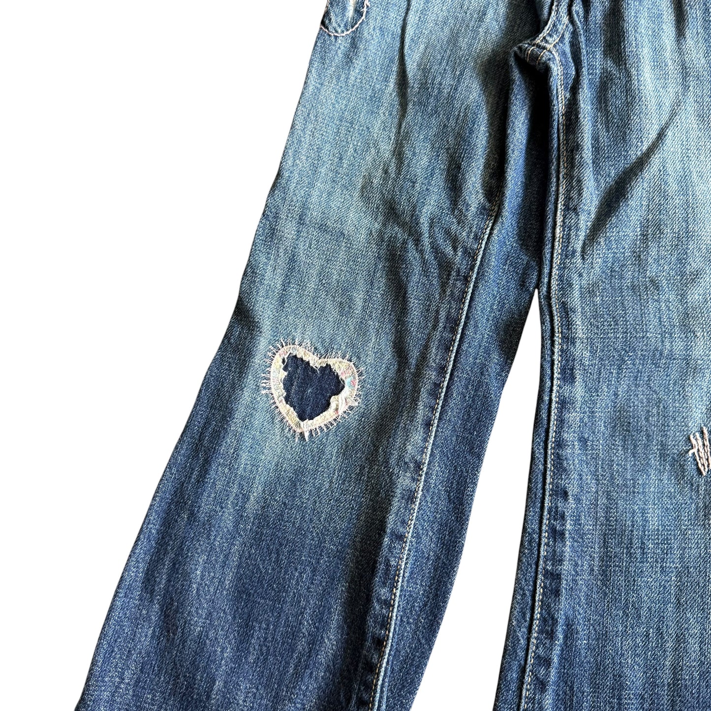 Y2K Old Navy Heart Jeans (4T)