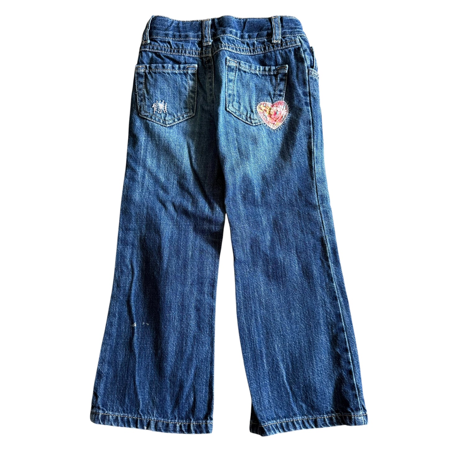 Y2K Old Navy Heart Jeans (4T)