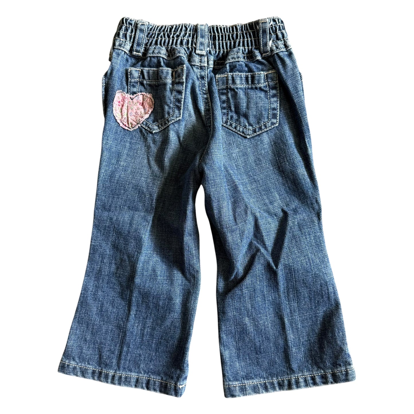 Y2K Old Navy Heart Jeans (18-24M)