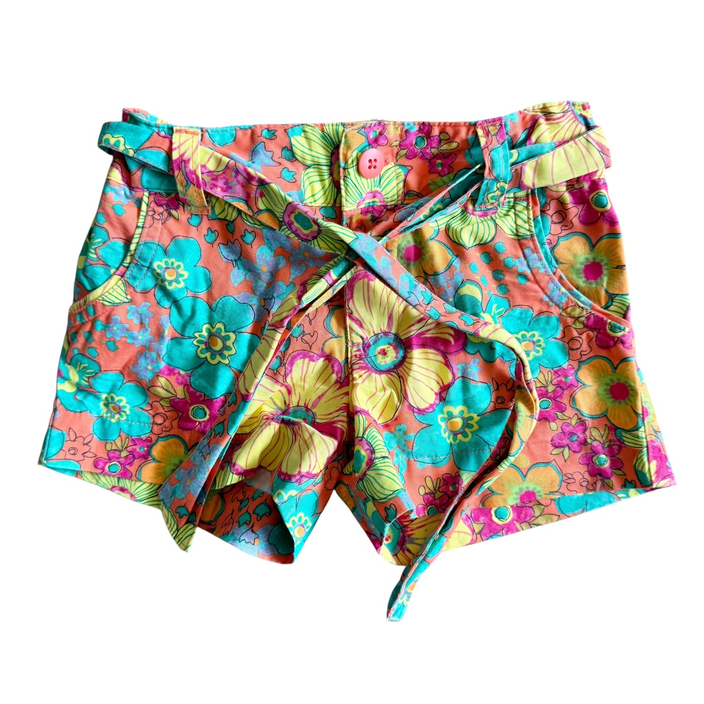 Y2K Cherokee Floral Shorts (XS 4/5)