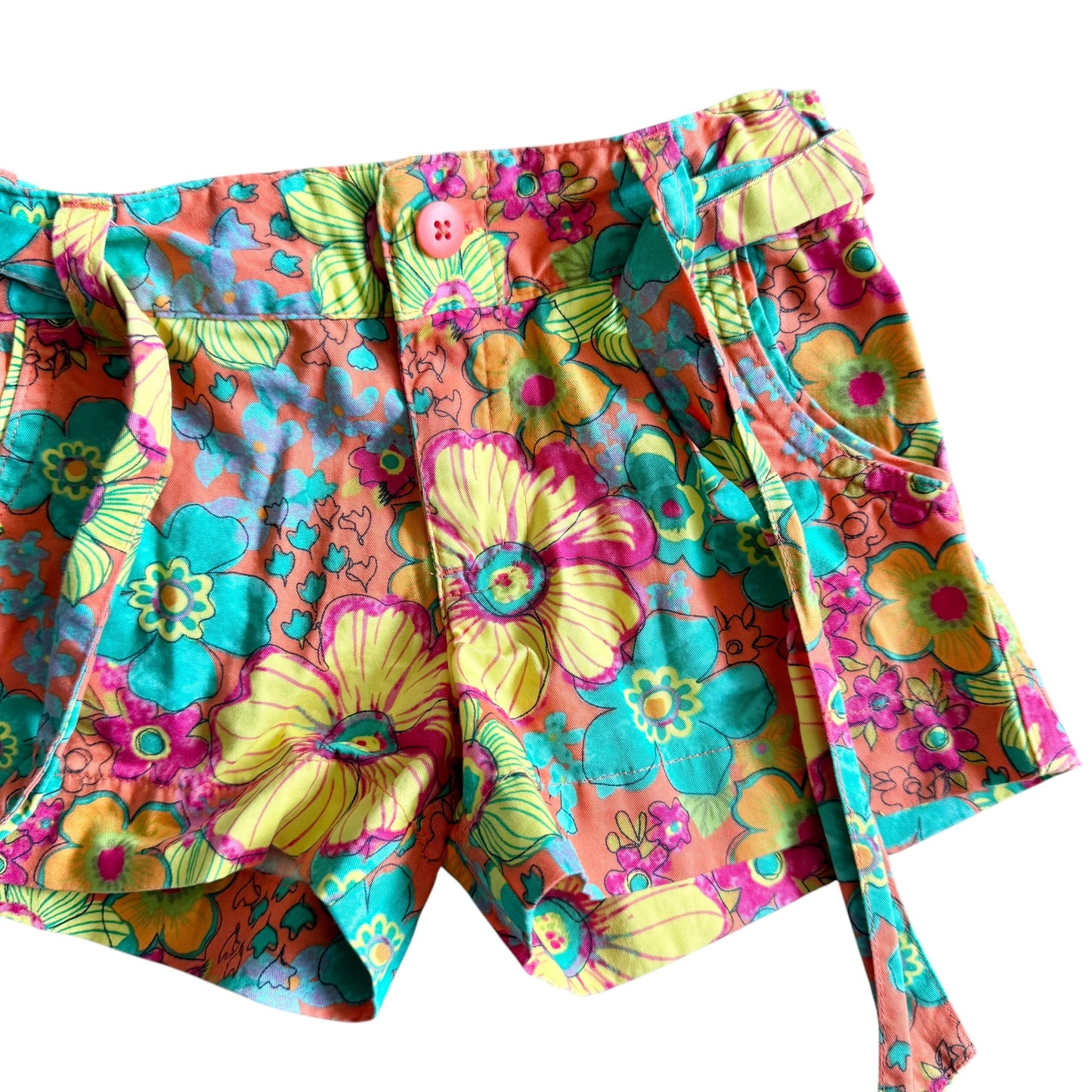 Y2K Cherokee Floral Shorts (XS 4/5)