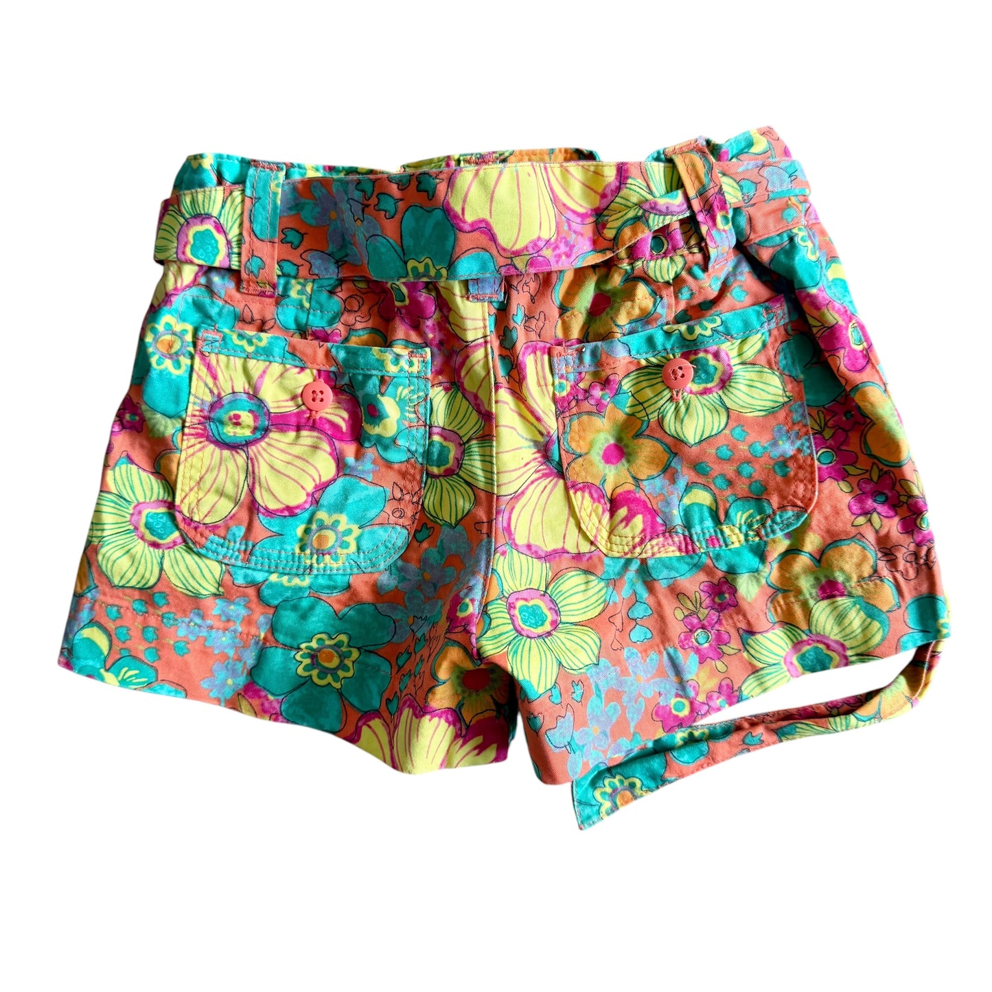 Y2K Cherokee Floral Shorts (XS 4/5)