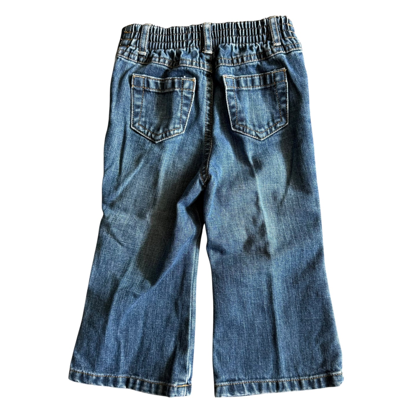 Y2K Old Navy Flower Jeans (18-24M)