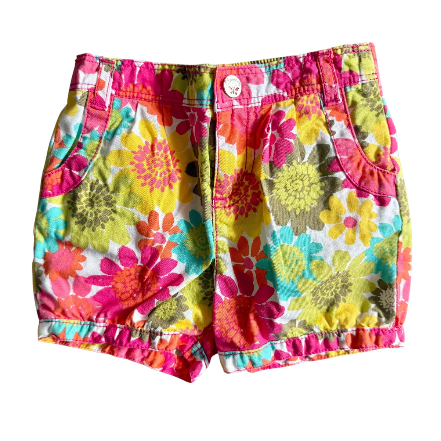 Y2K Cherokee Floral Shorts (XS 4/5)